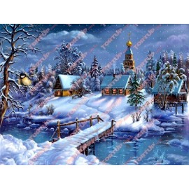 Вафельна картинка Новий Рік та Різдво 038